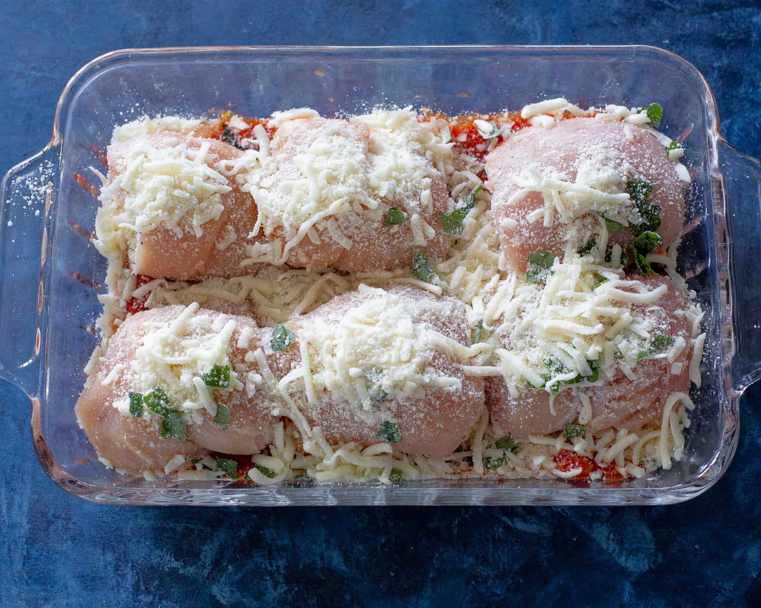 Chicken with mozzarella