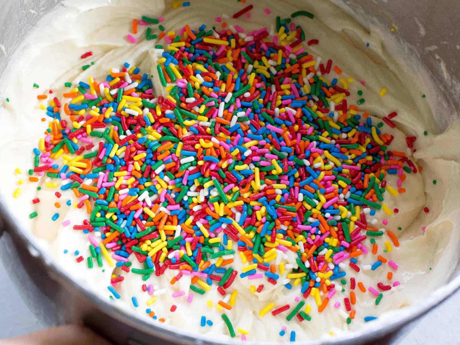 Funfetti Cupcakes with buttercream frosting
