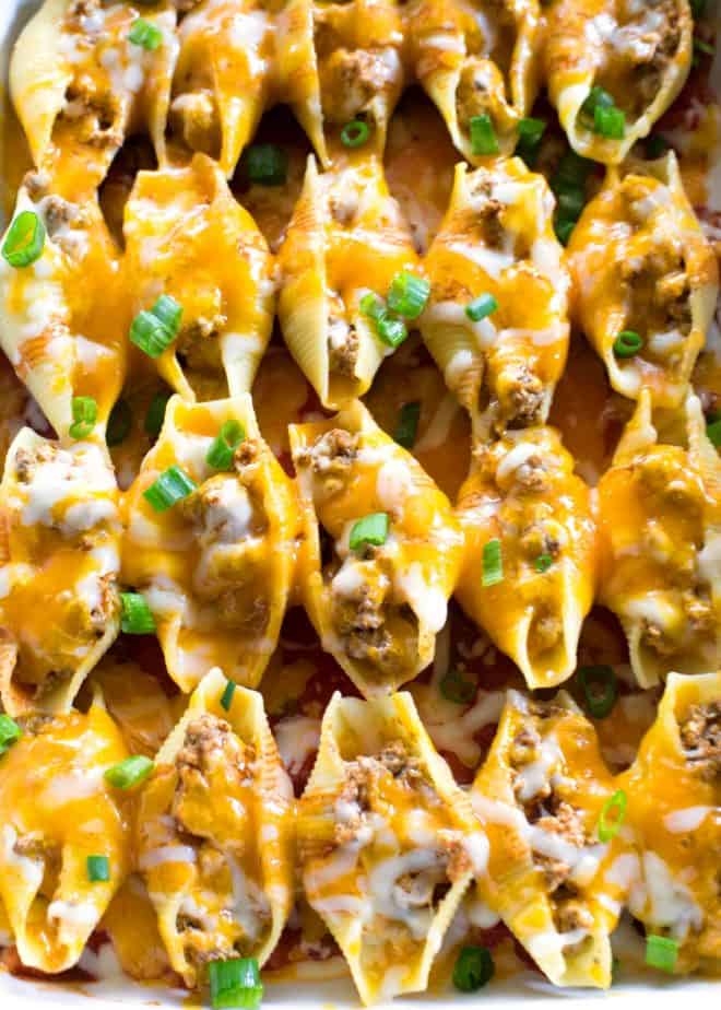 Mexican Stuffed Shells