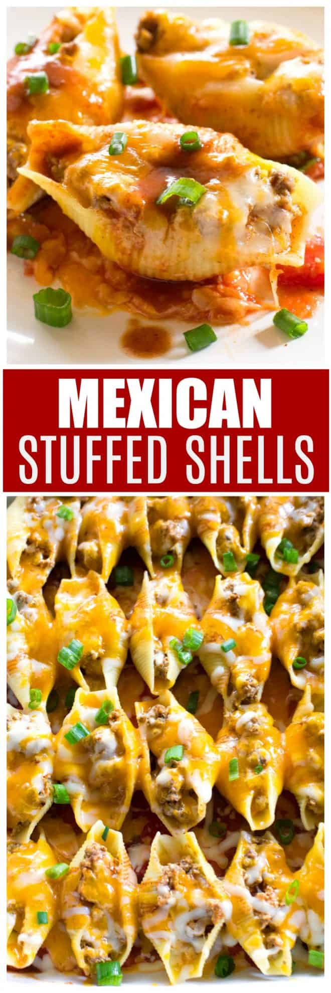 Mexican Stuffed Shells