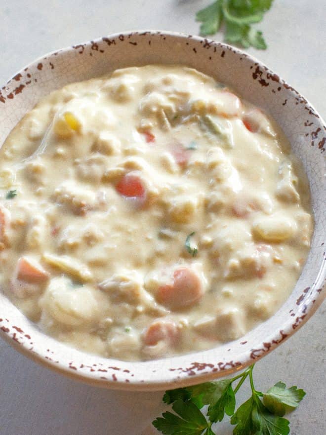 Creamy Chicken Potato Soup