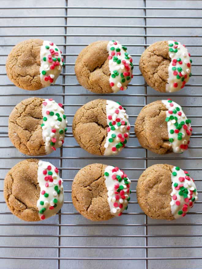 Soft Molasses Cookies