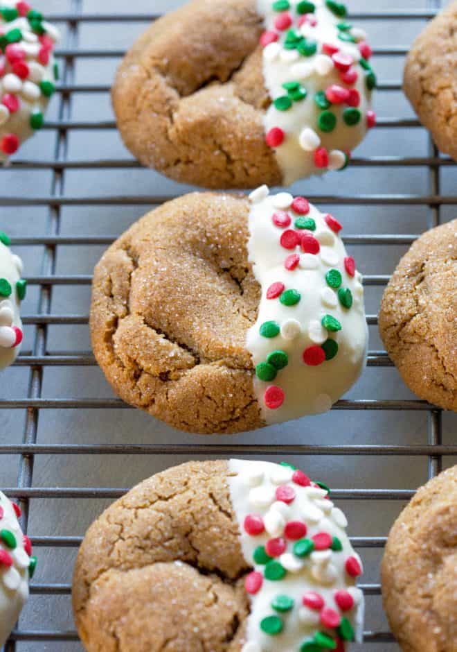 Soft Molasses Cookies