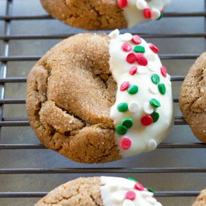Soft Molasses Cookies