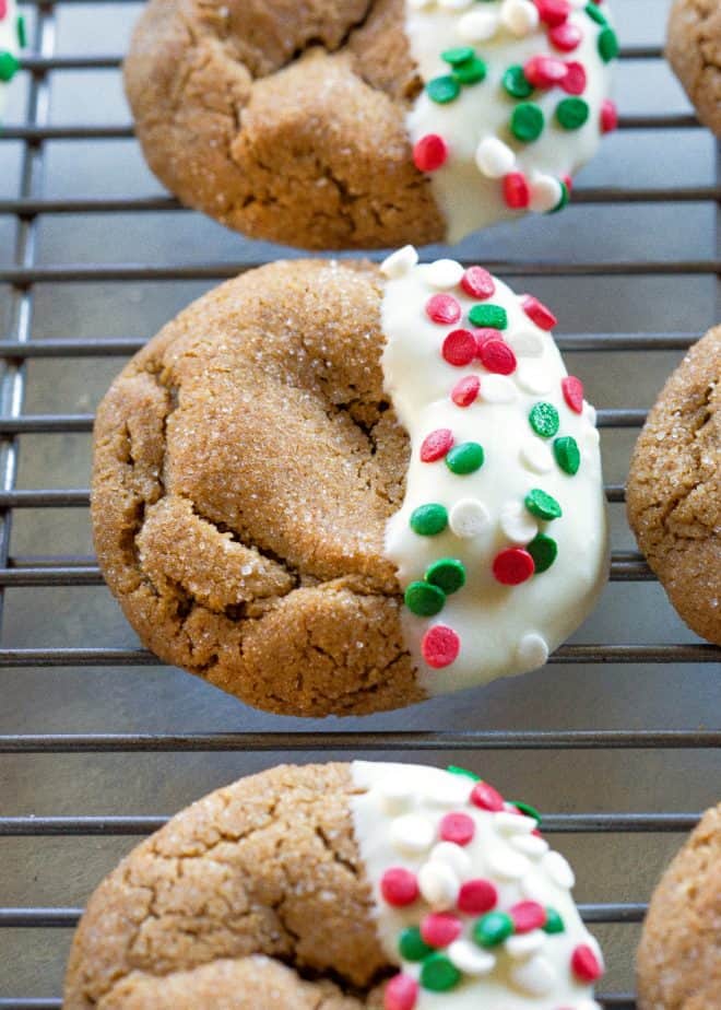 Soft Molasses Cookies