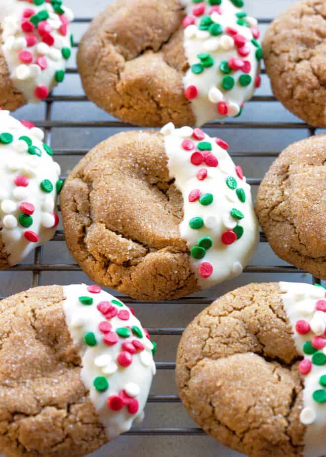 Soft Molasses Cookies
