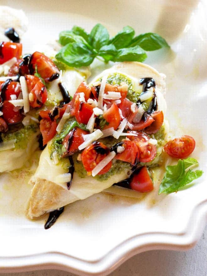 Pesto Bruschetta Chicken