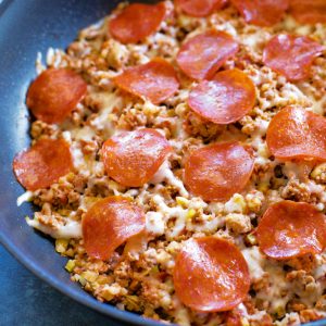 Keto Pizza Skillet