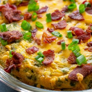 Bacon Asparagus Frittata