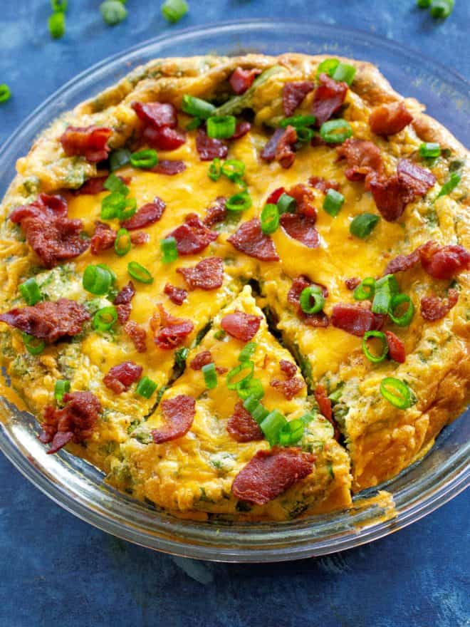 Bacon Asparagus Frittata