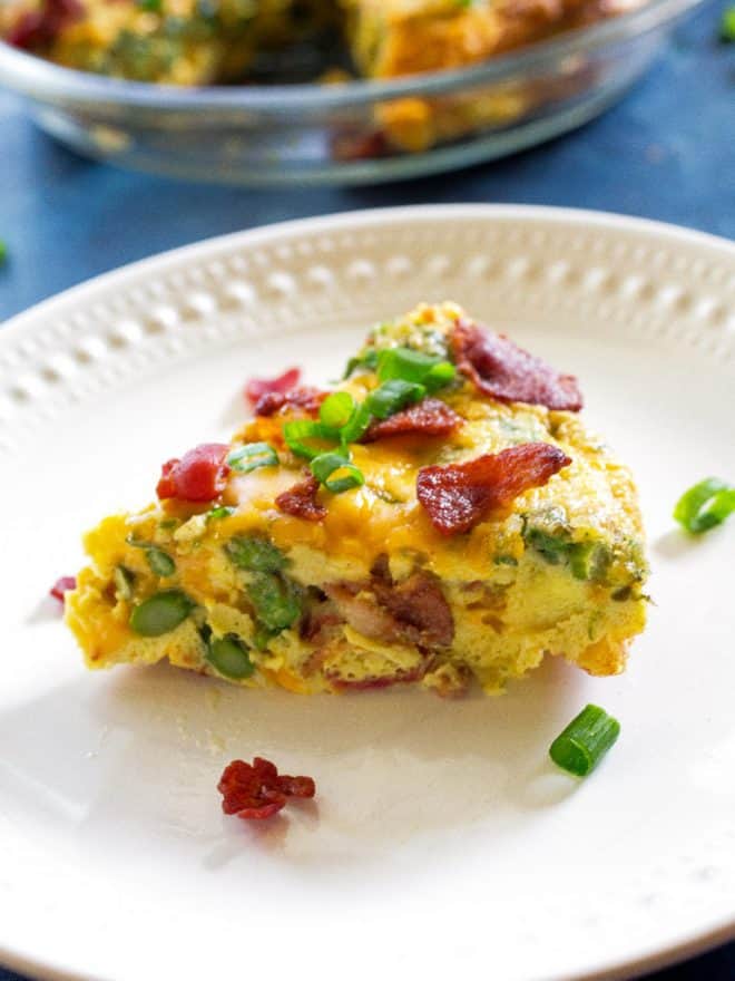 Bacon Asparagus Frittata