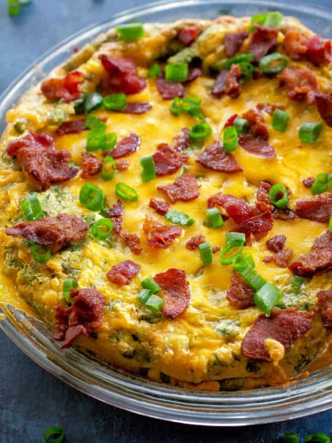 Bacon Asparagus Frittata