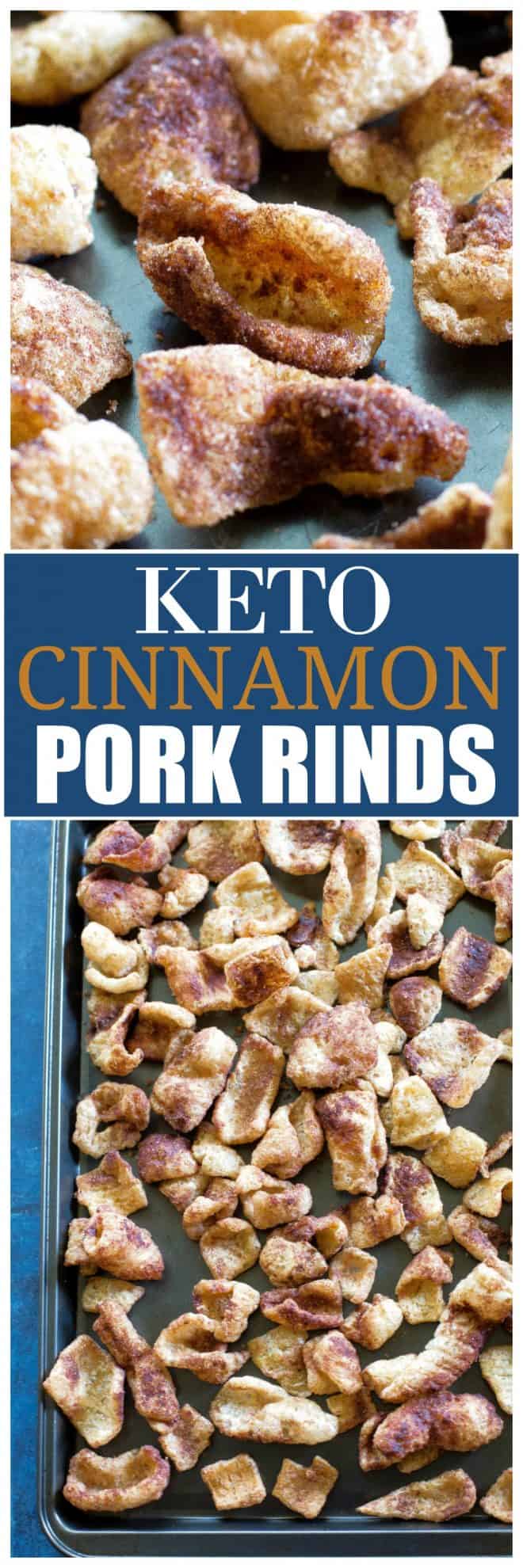 keto cinnamon pork rinds