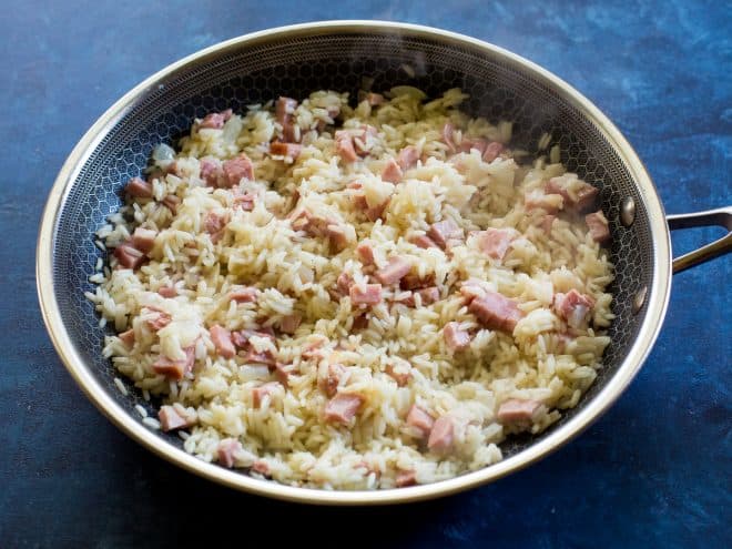 ham and rice