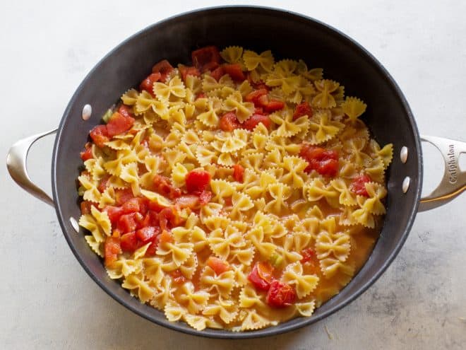 tomatoes and pasta