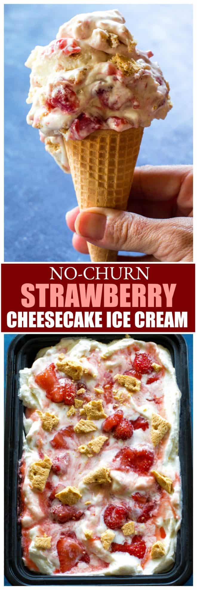 hurn Strawberry Cheesecake Ice Cream