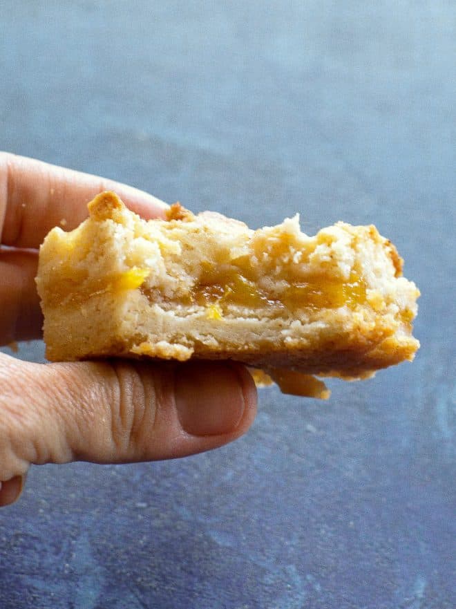 Peach Crumb Bars