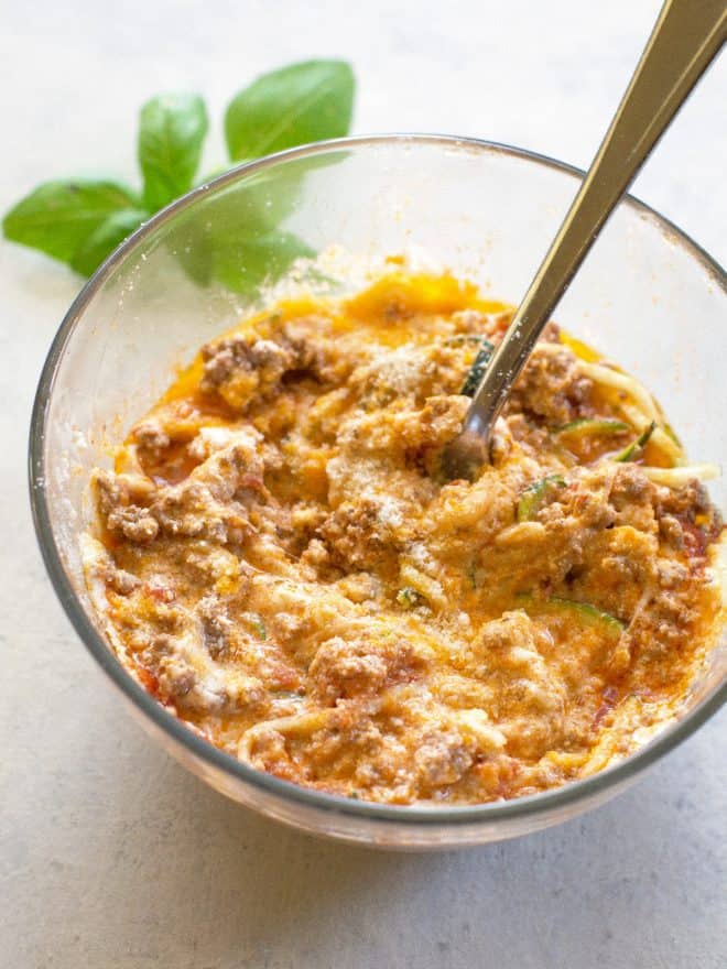 Lasagna in a Bowl