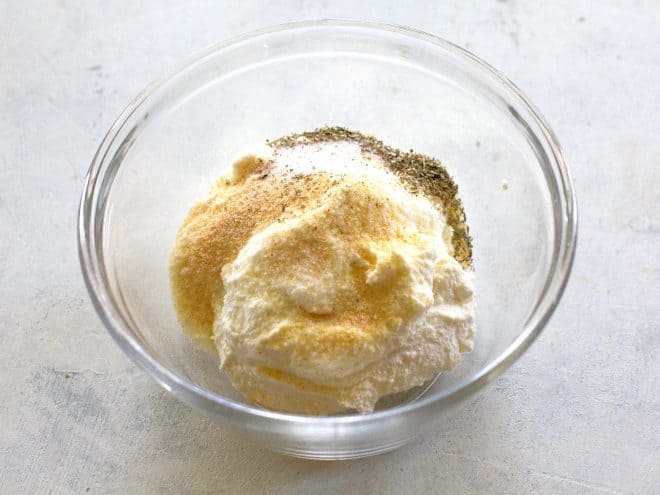 parmesan and ricotta