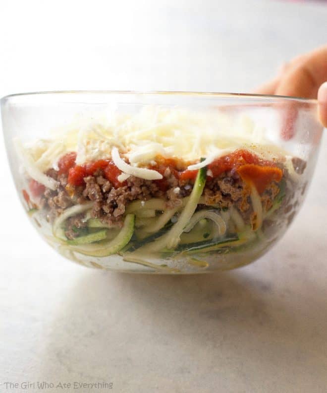 lasagna in a bowl