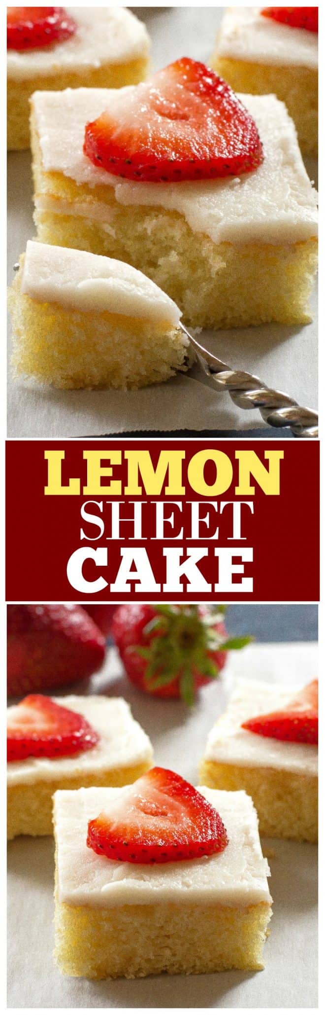 Lemon Sheet Cake