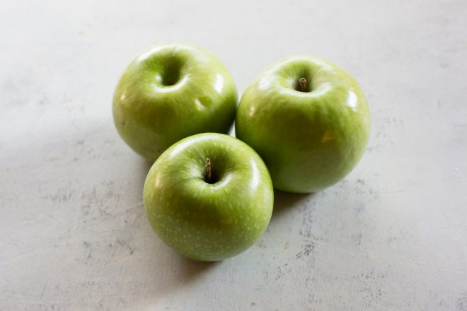 green apples