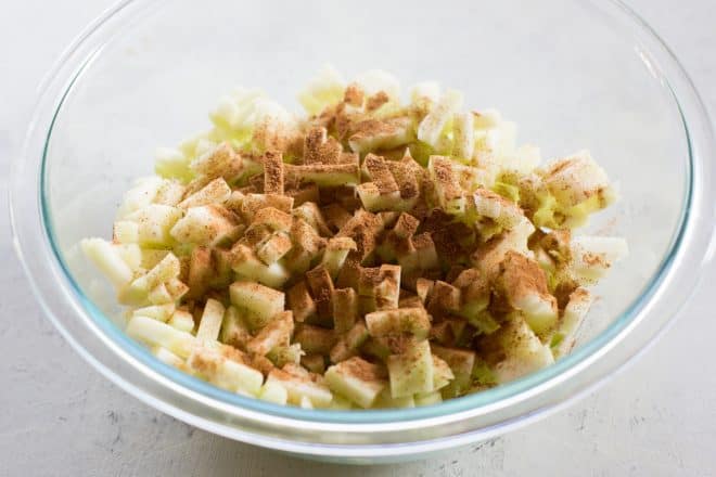 Caramel Apple Cheesecake Bars