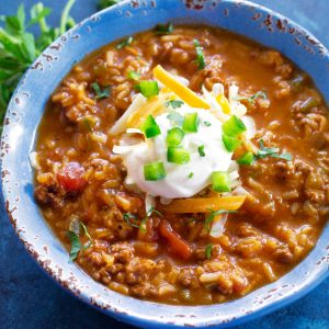 Stuffed Pepper Soup