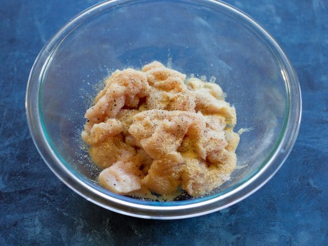 chicken and spices