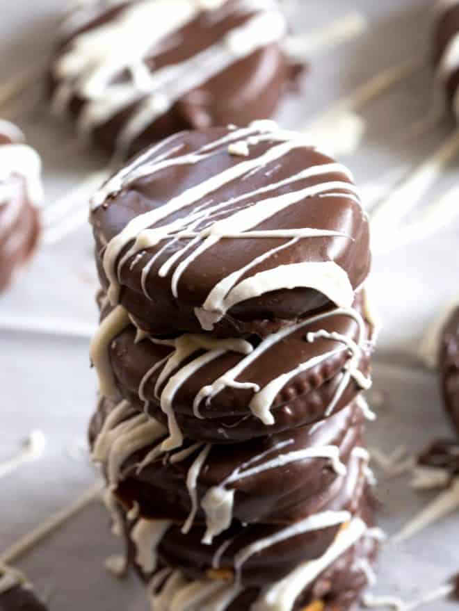 Chocolate Peanut Butter Ritz Crackers