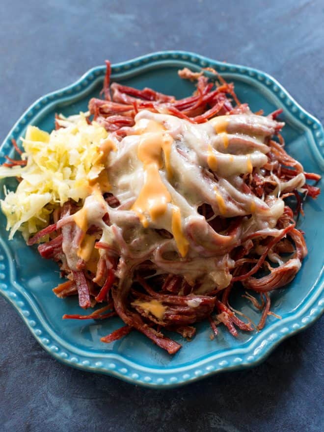 Corned Beef with sauerkraut 