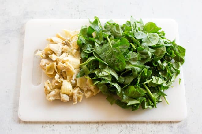 spinach and artichokes