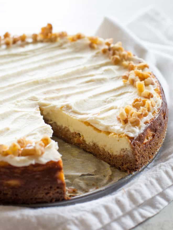 Keto Carrot Cake Cheesecake