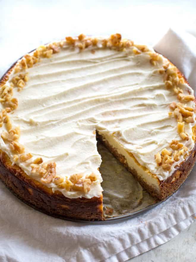 Keto Carrot Cake Cheesecake