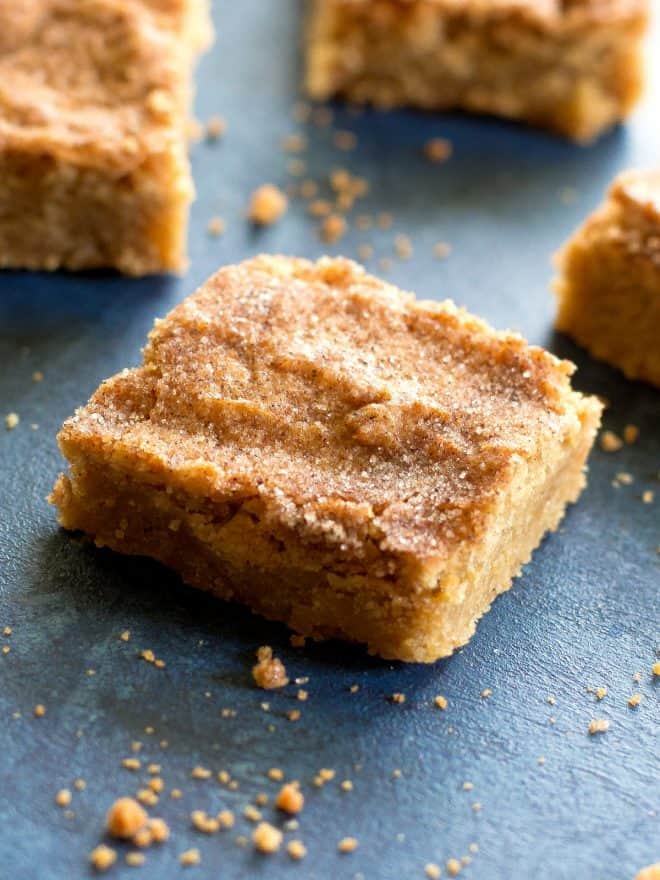 Snickerdoodle Blondies