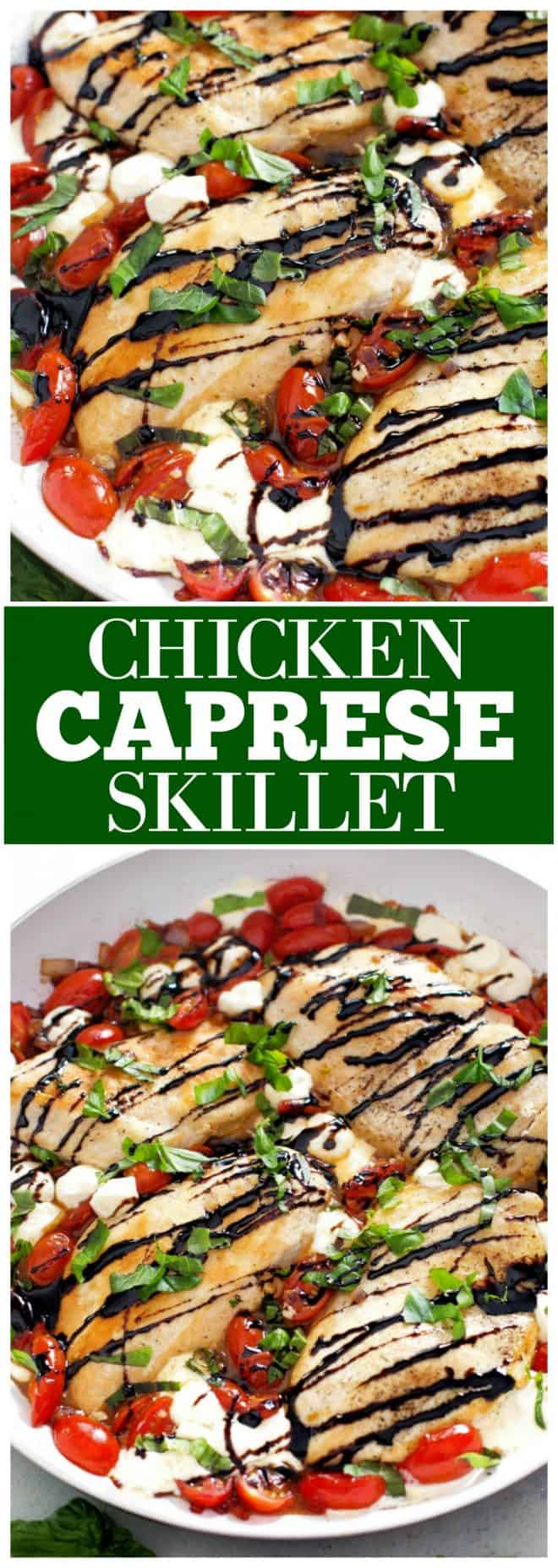 Caprese Chicken Skillet