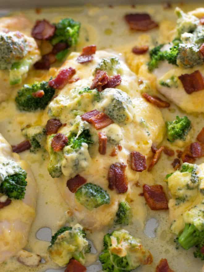Cheesy Bacon Broccoli Chicken