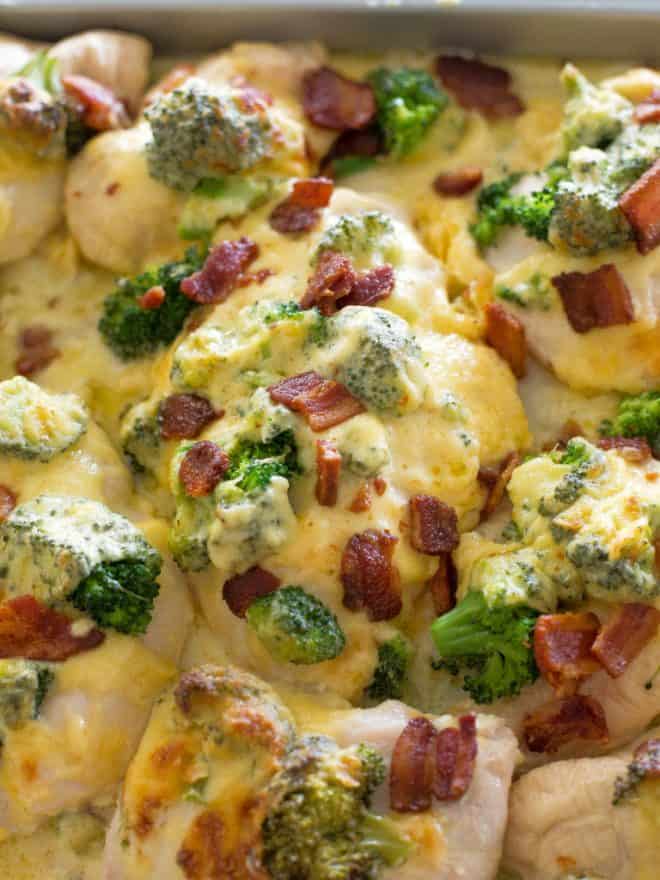 Cheesy Bacon Broccoli Chicken