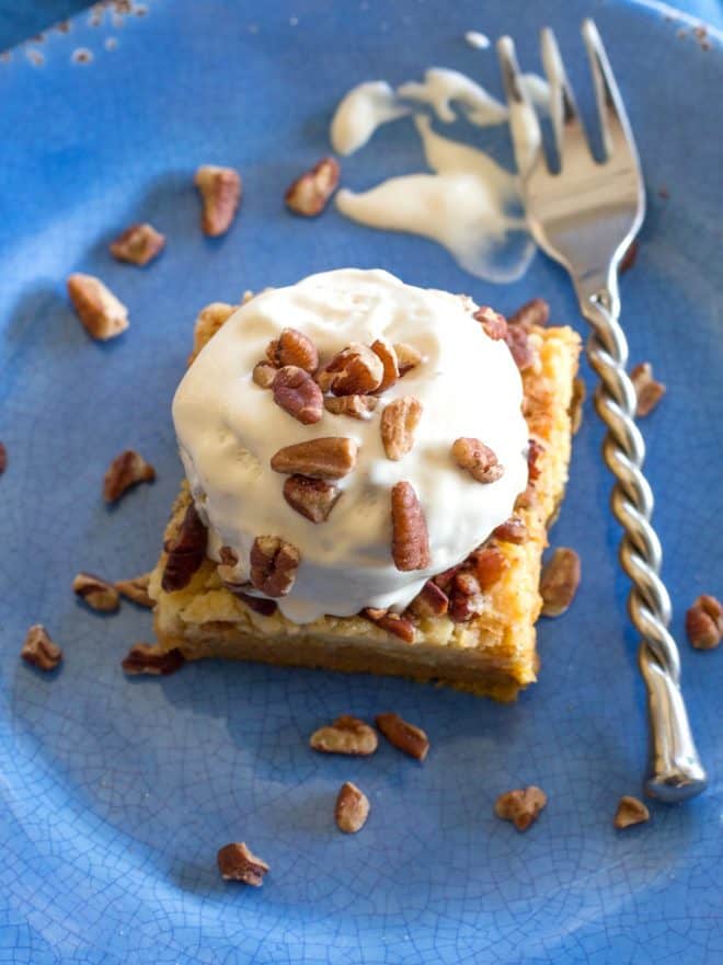 Pumpkin Spice Dump Cake