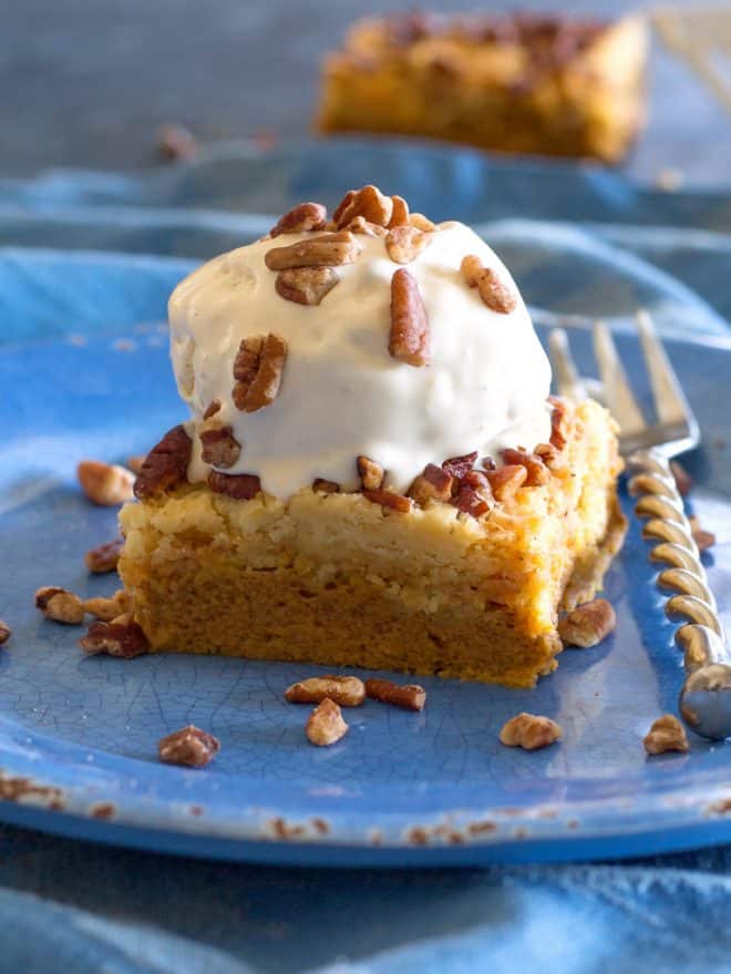 Pumpkin Spice Dump Cake