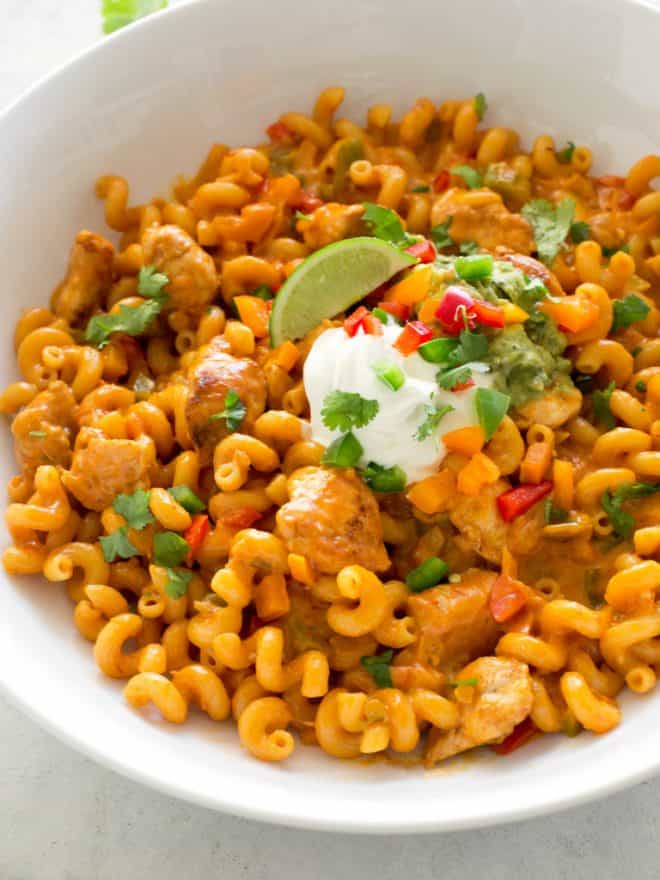 One-Pan Chicken Fajita Pasta