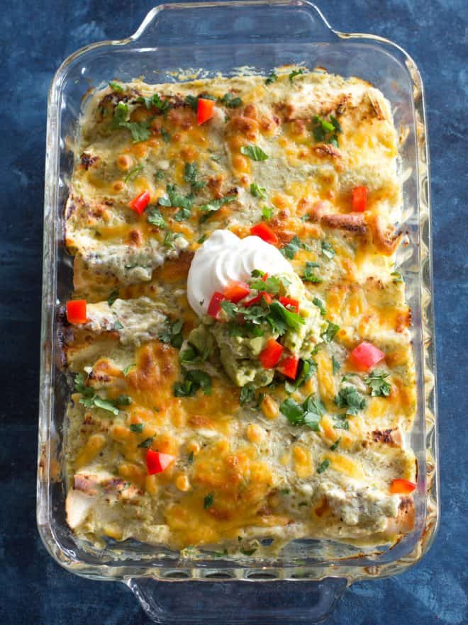 shrimp enchiladas