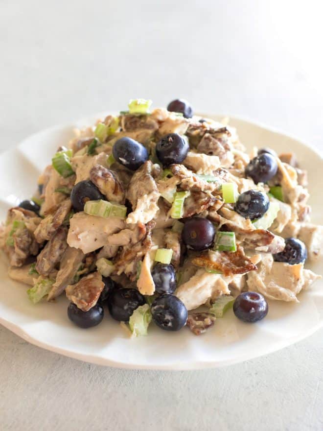 Keto Blueberry Pecan Chicken Salad