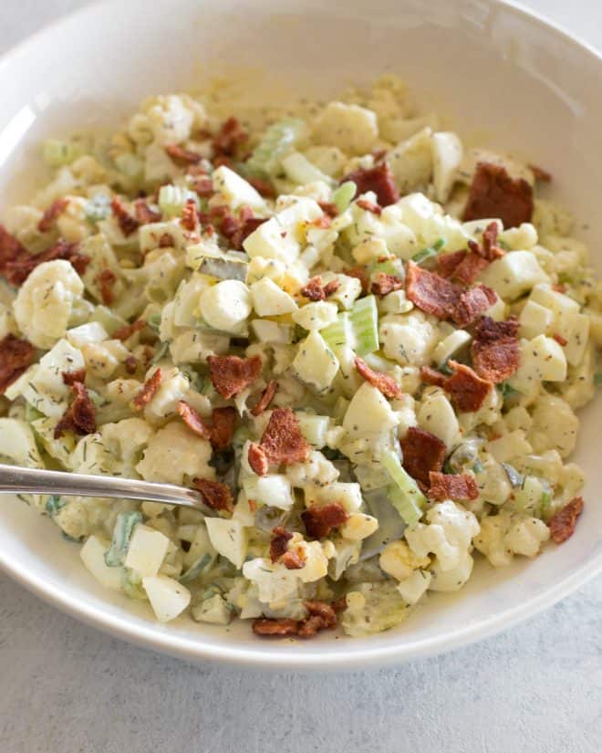 cauliflower potato salad