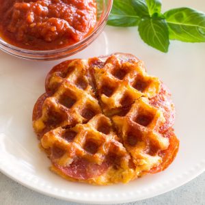 pizza chaffle