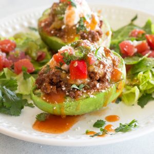 Baked Stuffed Avocado