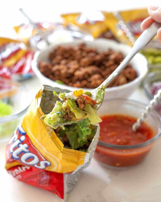 walking taco