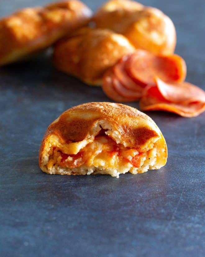 Keto Pizza Hot Pocket
