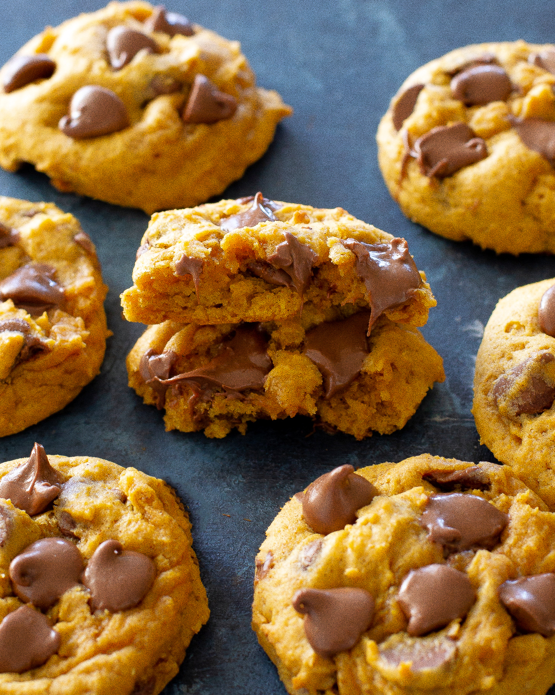 Pumpkin Chocolate Chip Cookies