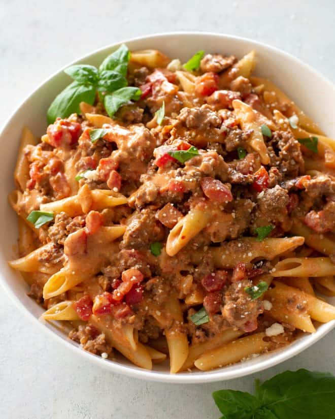 Sausage and Tomato Pasta